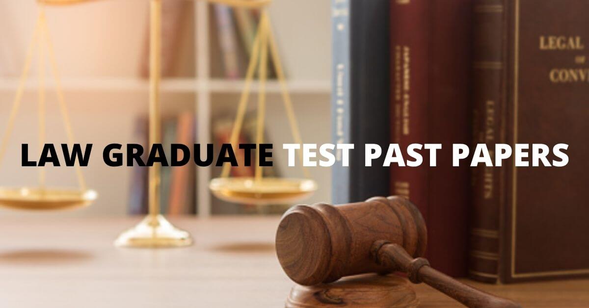 LAW GAT PAST PAPERS