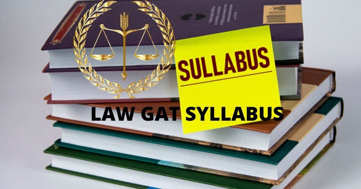LAW GAT SYLLABUS 2022